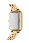 DANIEL WELLINGTON Quadro Roman Numerals Gold Stainless Steel Bracelet