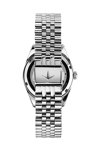 LUCIEN ROCHAT Madame Diamonds Silver Stainless Steel Bracelet