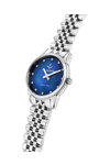 LUCIEN ROCHAT Iconic Diamonds Silver Stainless Steel Bracelet