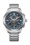 CITIZEN Eco-Drive Chronograph Silver Titanium Bracelet