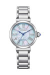 CITIZEN Eco-Drive Crystals Silver Stainless Steel Bracelet