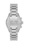 BEVERLY HILLS POLO CLUB Dual Time Silver Stainless Steel Bracelet