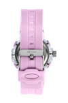 SECTOR EX-46 Dual Time Chronograph Pink Plastic Strap