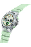 SECTOR EX-46 Dual Time Chronograph Light Green Plastic Strap