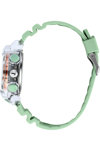 SECTOR EX-46 Dual Time Chronograph Light Green Plastic Strap