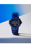 SECTOR EX-46 Dual Time Chronograph Blue Plastic Strap