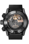 EDOX CO-1 Carbon Automatic Chronograph Black Rubber Strap