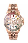 TIMEX Kaia Crystals Rose Gold Stainless Steel Bracelet