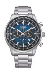 CITIZEN Eco-Drive Chronograph Silver Stainless Steel Bracelet