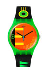 SWATCH Neon Rider Multicolor Silicone Strap