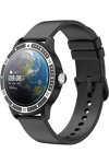 TEKDAY Smartwatch Black Silicone Strap