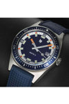 LIP Nautic 3 Automatic Blue Synthetic Strap