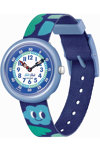 FLIK FLAK Organized Chaos Smiling Clouds Multicolor Plastic Strap