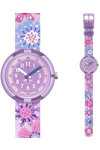 FLIK FLAK Organized Chaos Flower Chaos Multicolor Plastic Strap