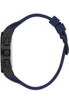 BEVERLY HILLS POLO CLUB Dual Time Blue Rubber Strap