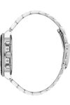 BEVERLY HILLS POLO CLUB Dual Time Silver Stainless Steel Bracelet