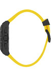 BEVERLY HILLS POLO CLUB Dual Time Yellow Rubber Strap
