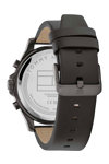 TOMMY HILFIGER Sport Black Leather Strap