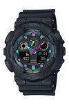 G-SHOCK Dual Time Chronograph Black Rubber Strap