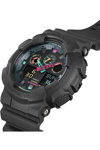 G-SHOCK Dual Time Chronograph Black Rubber Strap