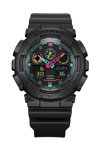 G-SHOCK Dual Time Chronograph Black Rubber Strap