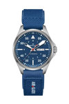 HAMILTON Khaki Aviation Pilot Air Glaciers Automatic Blue Fabric Strap Special Edition