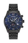 QUANTUM Adrenaline Chronograph Black Metallic Bracelet