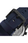 QUANTUM Adrenaline Dual Time Blue Silicone Strap