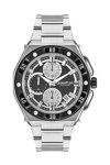 QUANTUM Hunter Chronograph Silver Metallic Bracelet