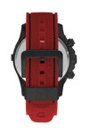 QUANTUM Hunter Chronograph Red Silicone Strap