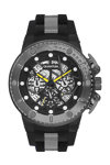 QUANTUM Hunter Chronograph Black Silicone Strap