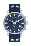 QUANTUM Powertech Chronograph Blue Silicone Strap