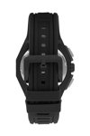 QUANTUM Powertech Chronograph Black Silicone Strap