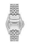 QUANTUM Q-Master Automatic Dual Time Silver Metallic Bracelet