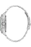 QUANTUM Q-Master Automatic Dual Time Silver Metallic Bracelet