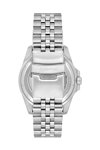 QUANTUM Q-Master Automatic Dual Time Silver Metallic Bracelet