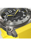 HAMILTON Khaki Navy BeLOWZERO Automatic Yellow Rubber Strap