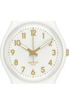 SWATCH White Bishop White Silicone Strap