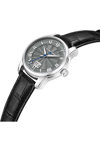 CERRUTI Balvano Black Leather Strap