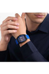 CERRUTI Ovaro Chronograph Blue Silicone Strap