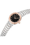 CERRUTI Filiano Crystals Two Tone Stainless Steel Bracelet