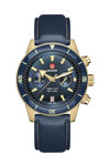 RADO Captain Cook Automatic Chronograph Two Tone Fabric Strap Gift Set (R32146208)