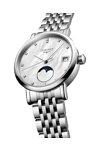 LONGINES The Longines Elegant Collection Diamonds Silver Stainless Steel Bracelet