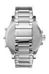 DIESEL Mr Daddy 2.0 Quad Time Chronograph Silver Stainless Steel Bracelet