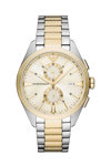 EMPORIO ARMANI Chronograph Two Tone Stainless Steel Bracelet