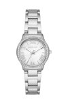 MICHAEL KORS Sage Crystals Silver Stainless Steel Bracelet