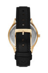 MICHAEL KORS Slim Runway Black Leather Strap