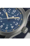 HAMILTON Khaki Field Mechanical Blue Fabric Strap