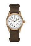 HAMILTON Khaki Field Mechanical Brown Leather Strap