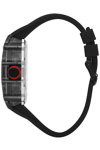 LEE COOPER Automatic Black Silicone Strap